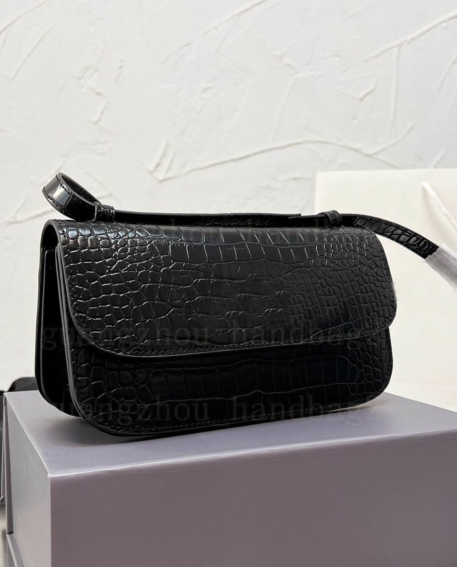 

Bags Womens Designer Handbag Gossip Flap Tofu Bag Crocodile Pattern In Leather Crossbody Axillary Bag Brand Wallets Shoulder Purse Multiple Colors, Color1
