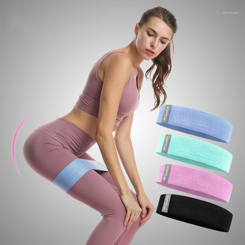 

Hip Trainer Yoga stretch band Training Pull Rope For Sports Pilates Hip belt Fitness Loop Resistance Bands Squat belt1, Black