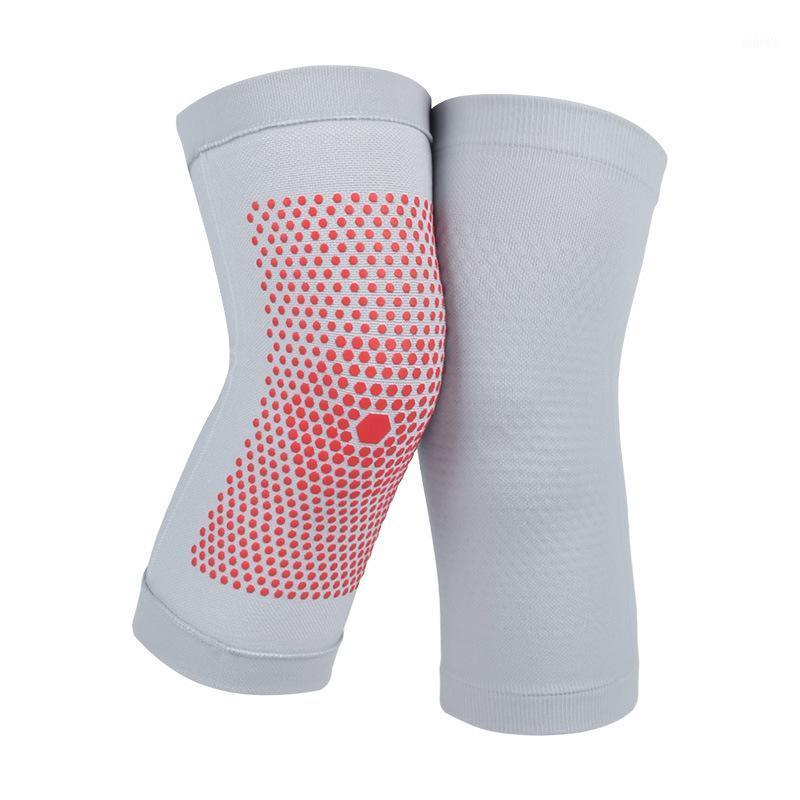 

Winter Self-Heating Knee Sleeve Dot Matrix Tourmaline Knee Pads Support Brace Kneepad for Pain Relief Meniscus Tear Sports 1Pair1, Black