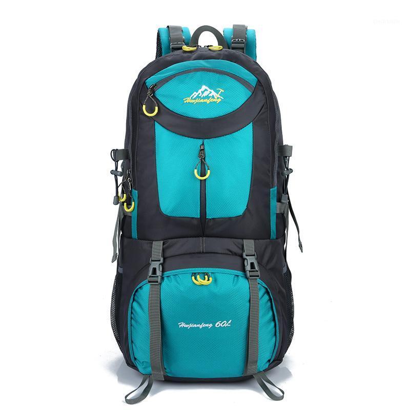 

40L 50L 60L Outdoor sport backpack Waterproof Climbing Hiking Backpack Camping Mountaineering Bike Bag Trekking Rucksack1, Blue 40l