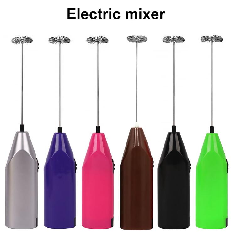

Milk Frother Handheld Stainless Steel Coffee Foamer Electric Foam Whisk Drink Mixer Battery Operated Kitchen Egg Beater Stirrer Durable