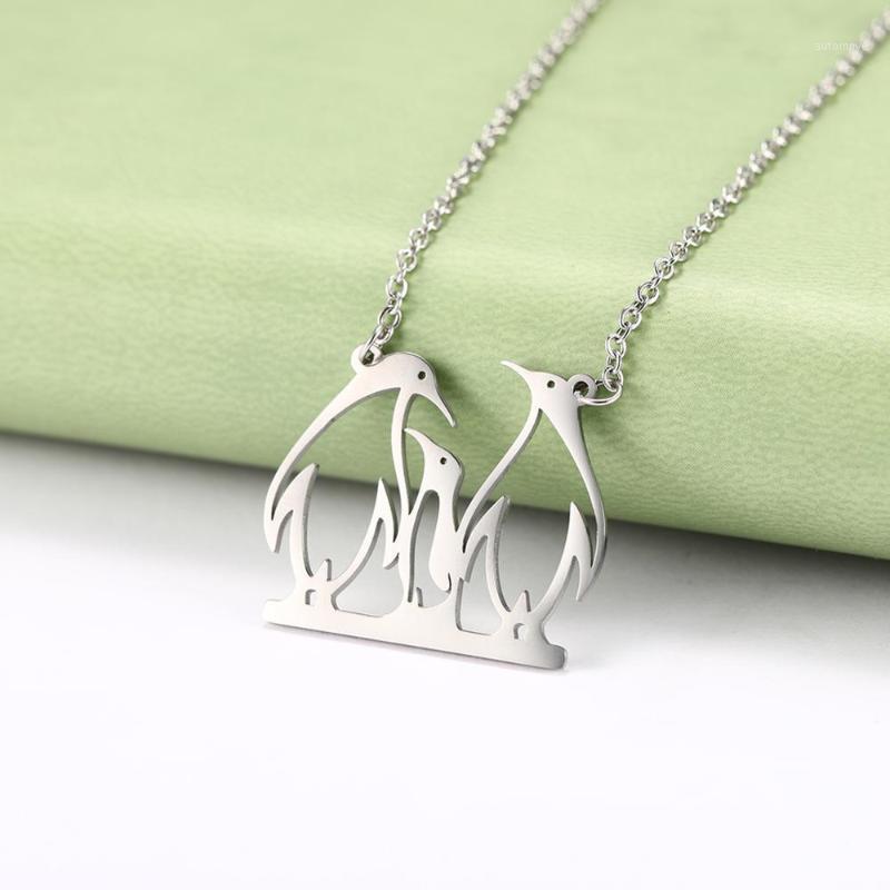 

My Shape 316L Golden Silvery Stainless Steel Wife Mother Father Son Daughter Baby Family Style Pendant Necklace Fashion Jewelry1