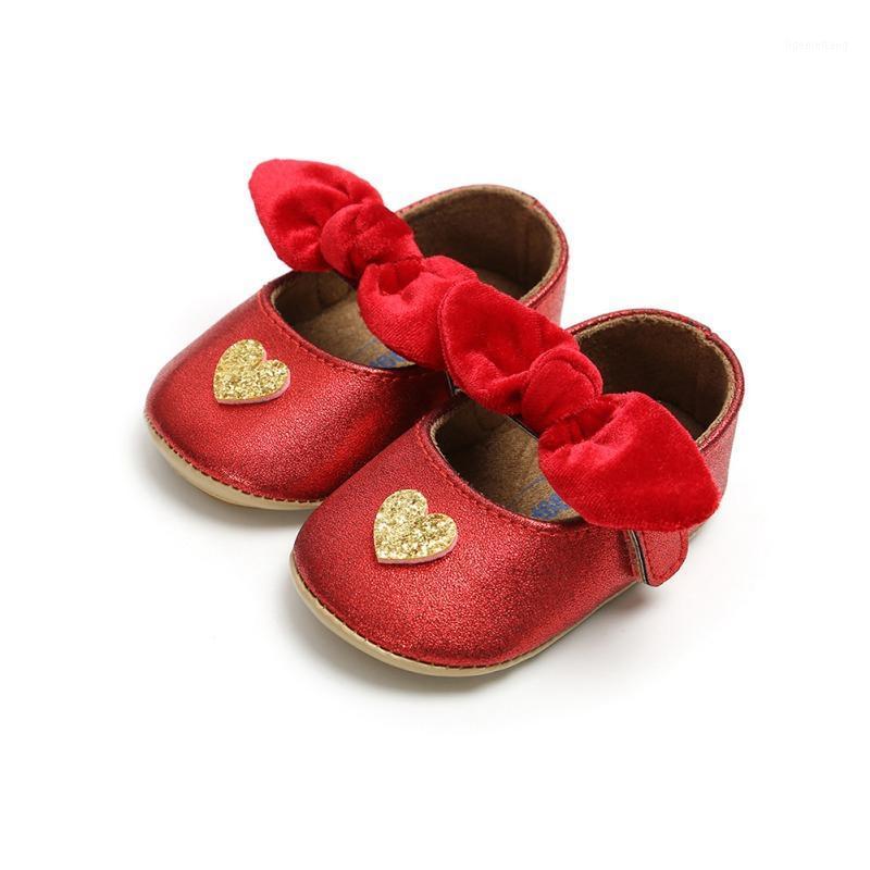 

Baby Girl Shoes Fashion Bow-knot Soft Sole Baby Shoes Anti-slip Princess First Walkers Walking -18M1, 40r