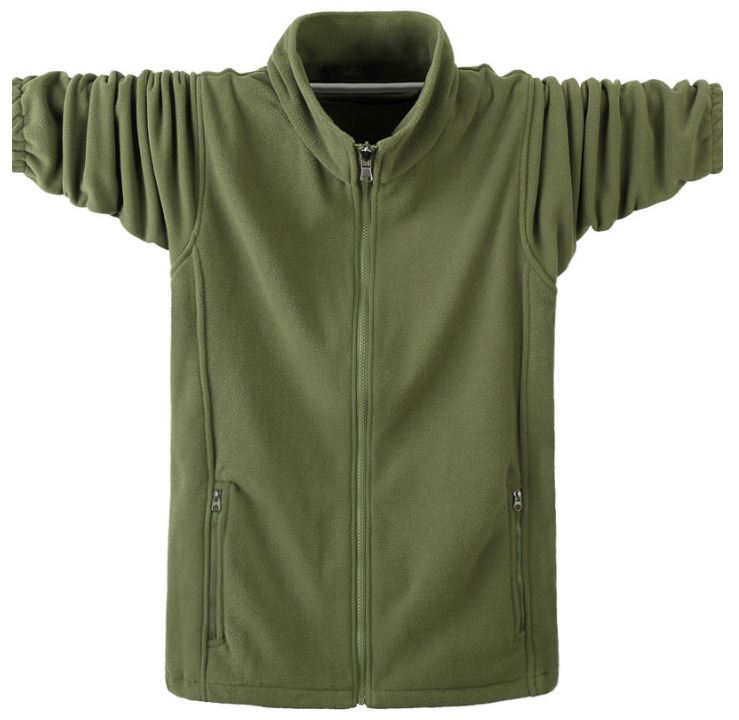 

2021 New Winter Thermal Fleece Jacket Outdoors Hooded Coat Softshell Hiking Jackets C25B, Green