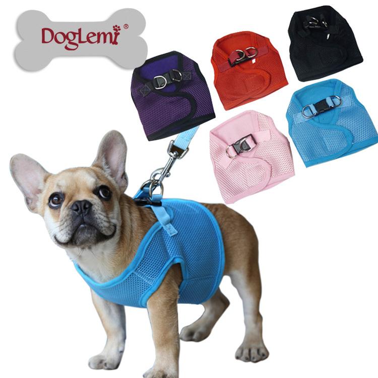 

Breathable Mesh Pet Dog Harness Puppy Comfort Harness 5 Colors 5 Sizes Available