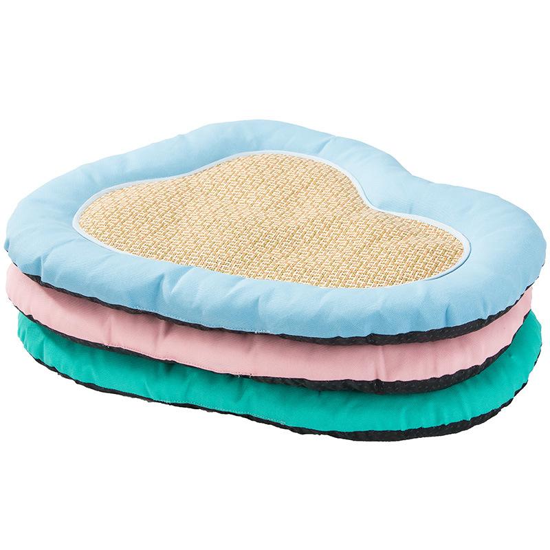 

Summer Cat Bed Breathable Cloud Shape Kennel For Pet Puppy Dogs Top Quality cama para gato Cooling Cat Mat
