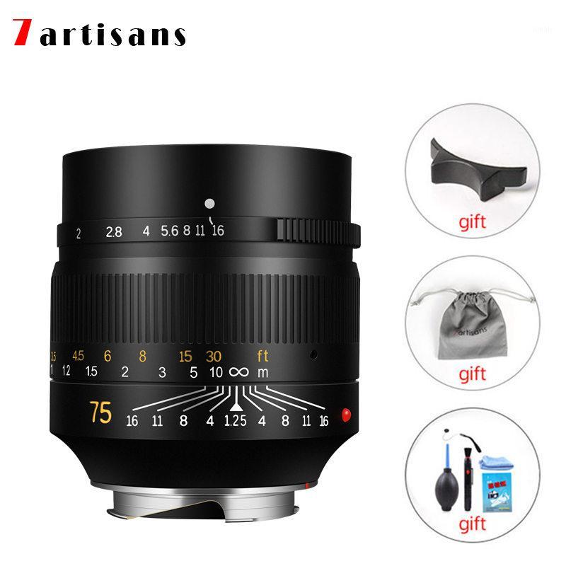 

2020 HOT NEW 7artisans 75mm F1.25 Portrait Lens Leica M-mount for Leica Camera M-M M240 M3 M5 M6 M7 M8 M9 M9P M101