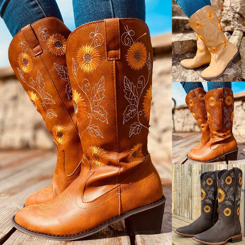 

Women Winter Shoes boot Leather Women Winter Boots Warmful High Quality mid calf Boots Zipper Motorcycle Boot shoes