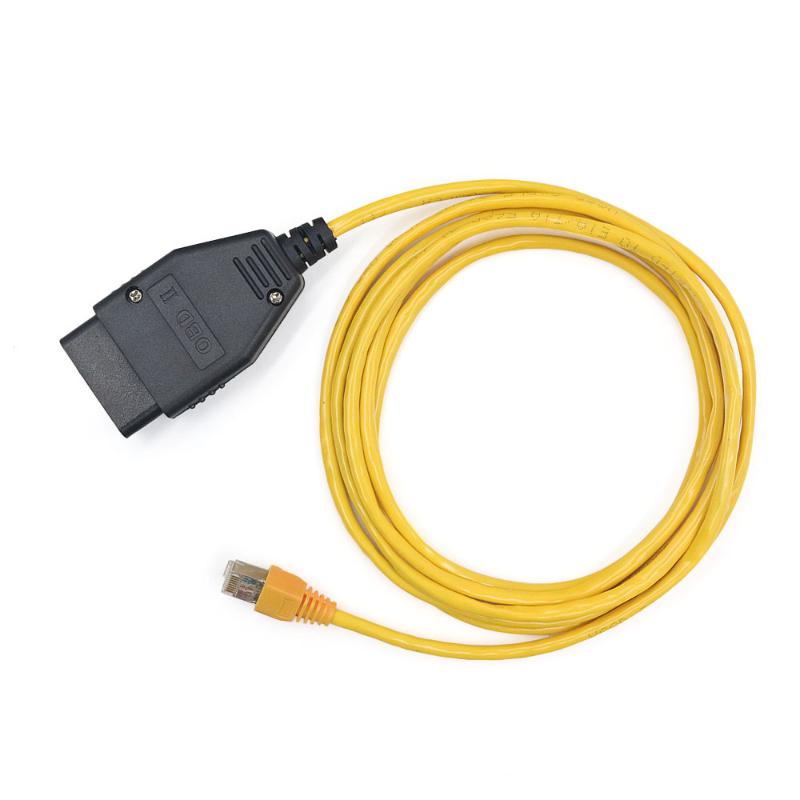 

Diagnostic Tools For E-SYS ICOM Ethernet To OBD ENET Cable 2 Coding Connector Adapter Data Line OBD2 Car