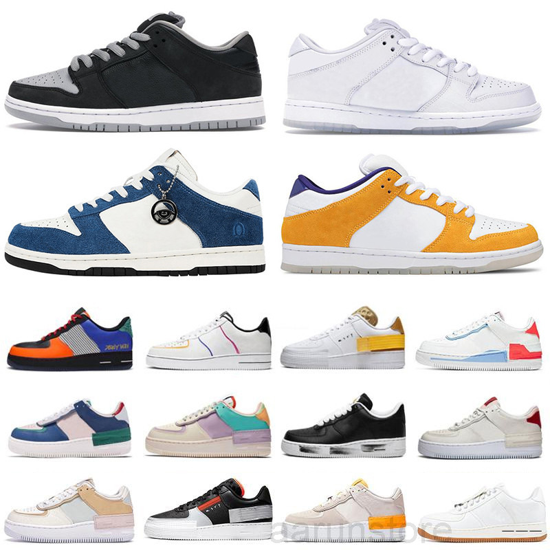 

SB Dunk Sneakers Low Skateboard Shoes Mens Womens Shadow Jackboys Diamond Raygun Viotech Road Sign Samba Laser Orange Casual Shoes K2R5, Color 17