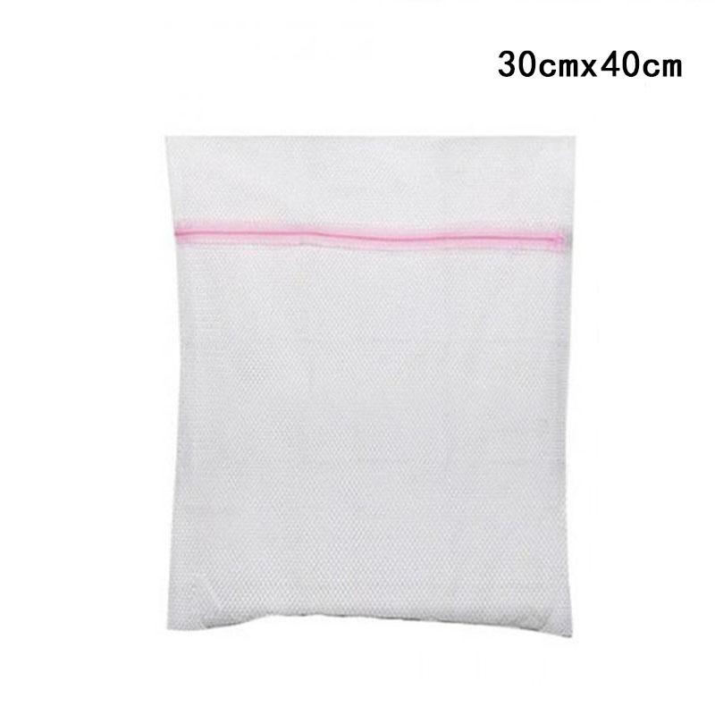 

Wash Bag Laundry Laces Hosiery Sock Tights Underwear Delicate Mesh Polyester White Clothes