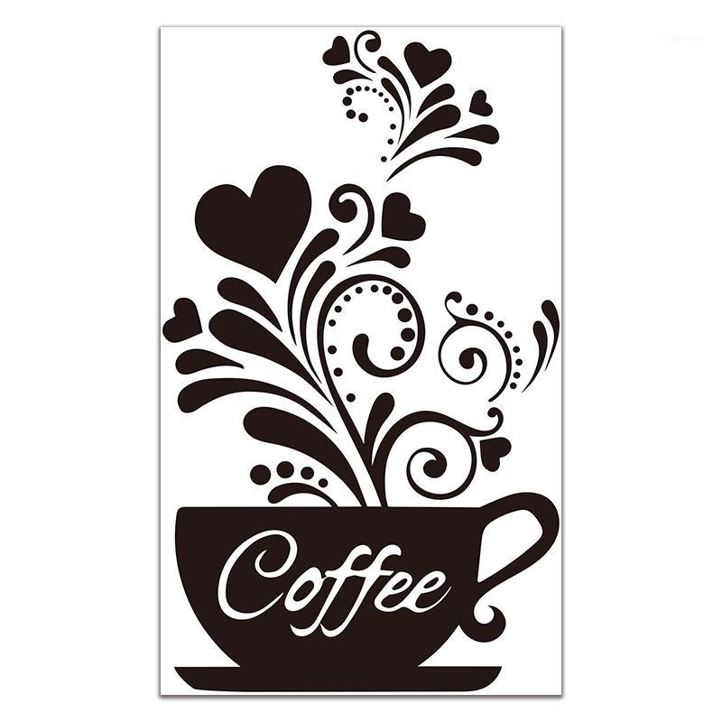 

BANMU 3D DIY Wall Sticker Coffee Cup Art Decals Wall Decoration for Kitchen Bedroom Home Decor Waterproof PVC Stickers1