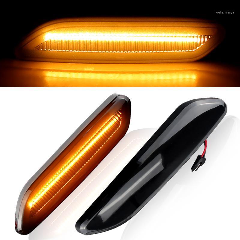 

Emergency Lights For MINI R60 R61 COUNTRYMAN PACEMAN Dynamic Scroll Flashing LED Side Marker Indicator Lamp Turn Signal Fender