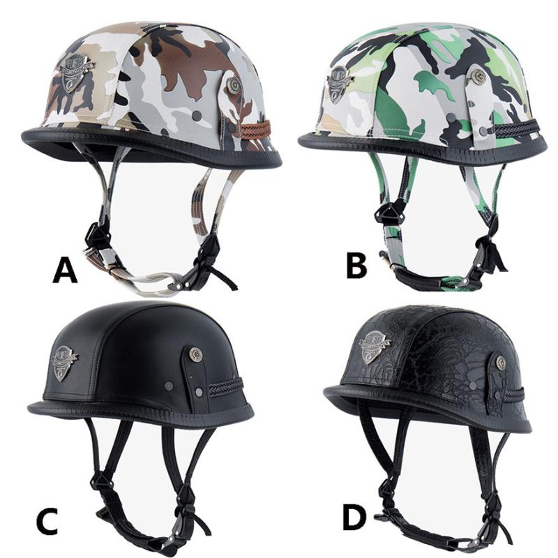 

New ABS Plastic Motorcycle Helm Motorcross Capacete Half Helmet for Motorcycle Protection High Quality Durable Practical