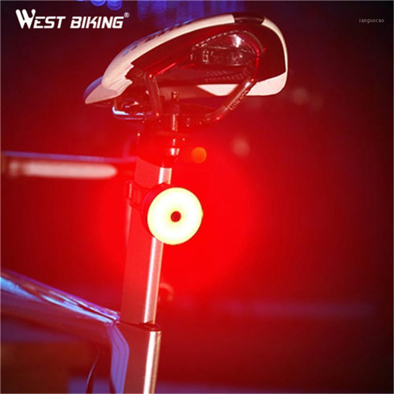 

WEST BIKING Bicycle Light USB Charging Waterproof Bicycle Taillight Bike Rear Lamp Safety Warning Seatpost Lantern Bike Light1