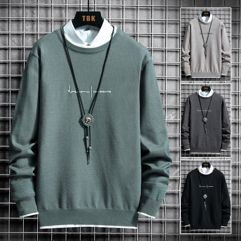 

2021 New Men's colorful sweater with basic comfortable fabric of turtleneck NPJM, Black.