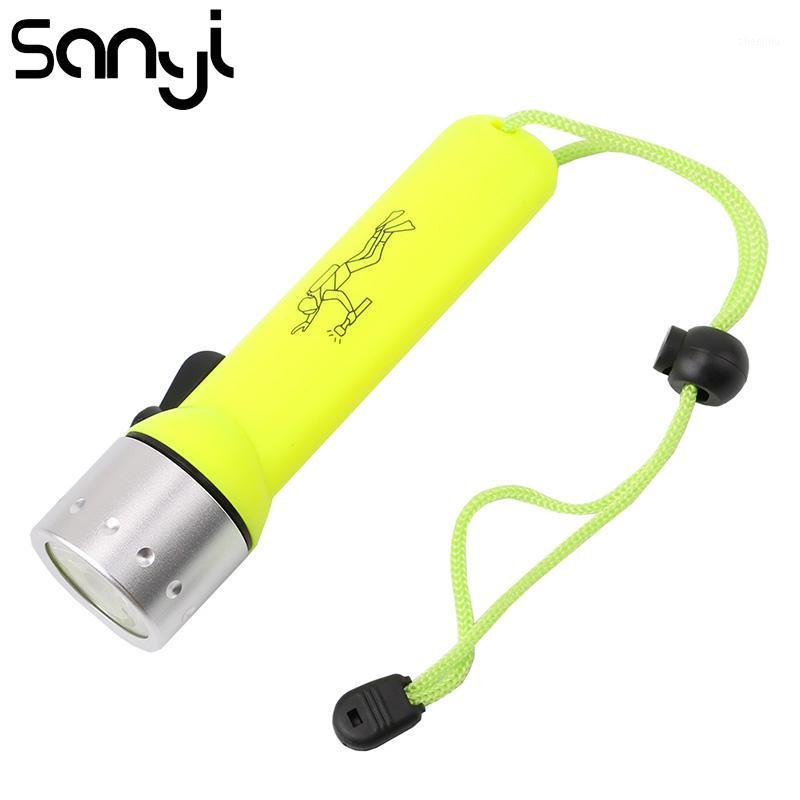 

SANYI Waterproof Diving Underwater Flash Light Torch for Diver LED Lamp Lantern1