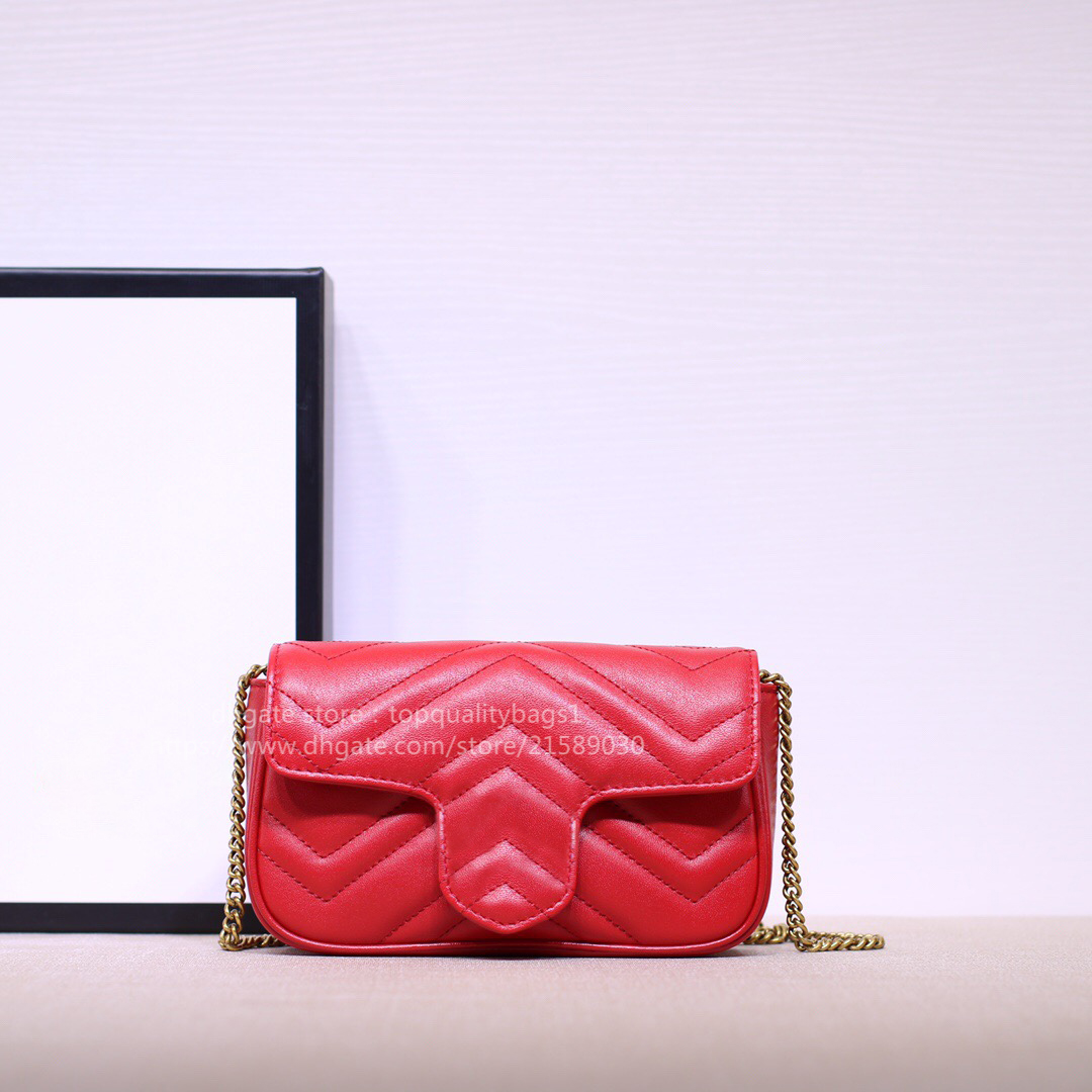 

2021 New Hot sold Fashion Genuine leather Top quality women shoulder bag women Classic letter key chain Marmont bag 16.5cm Free Shipin, Nude