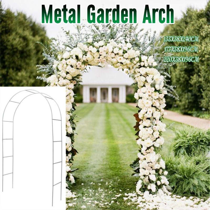 

Wedding Arch Decorative Garden Backdrop Pergola Iron Stand Flower Frame For Marriage birthday wedding Party Decor Storage Rack