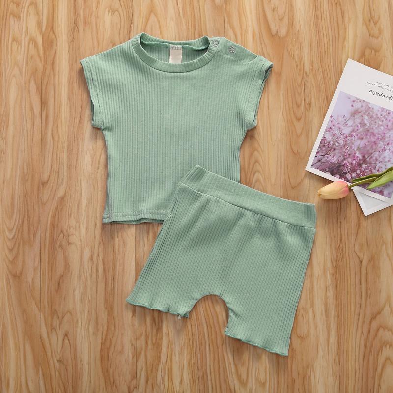 

New 18M-5T Baby Boy Summer Clothes Set Sports T-shirt+Shorts Suit Infant Newborn Baby Boy Girl Clothes Clothing Set, Pink