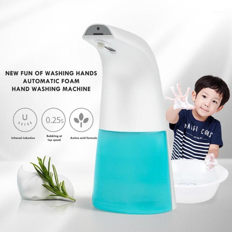 

Hot 300ml Intelligent Liquid Soap Dispenser Automatic Bathroom Contactless Kitchen Induction Foam Infrared Sensor Hand Washing1