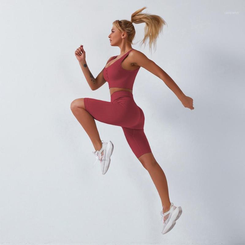 

yoga wear sport bra set women running set Sport Padded Sports Bra High Waist Sports Legging Gym1, Blue top