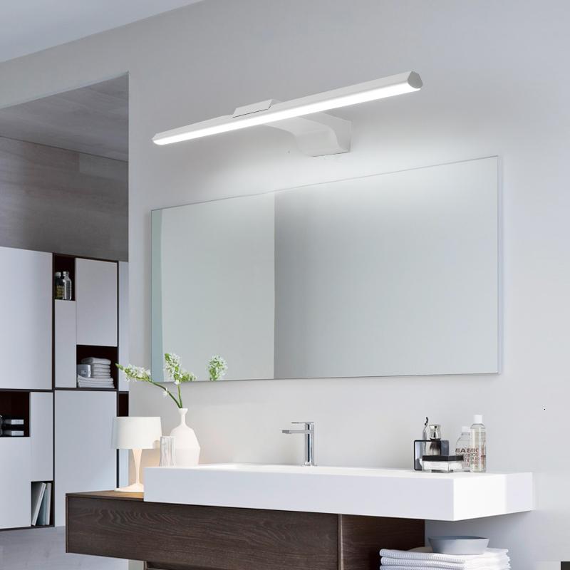 

Matte Black/White Finished Modern LED Mirror Light AC90-260V Modern bathroom light Cosmetic Aluminum lamp Bathroom Lighting