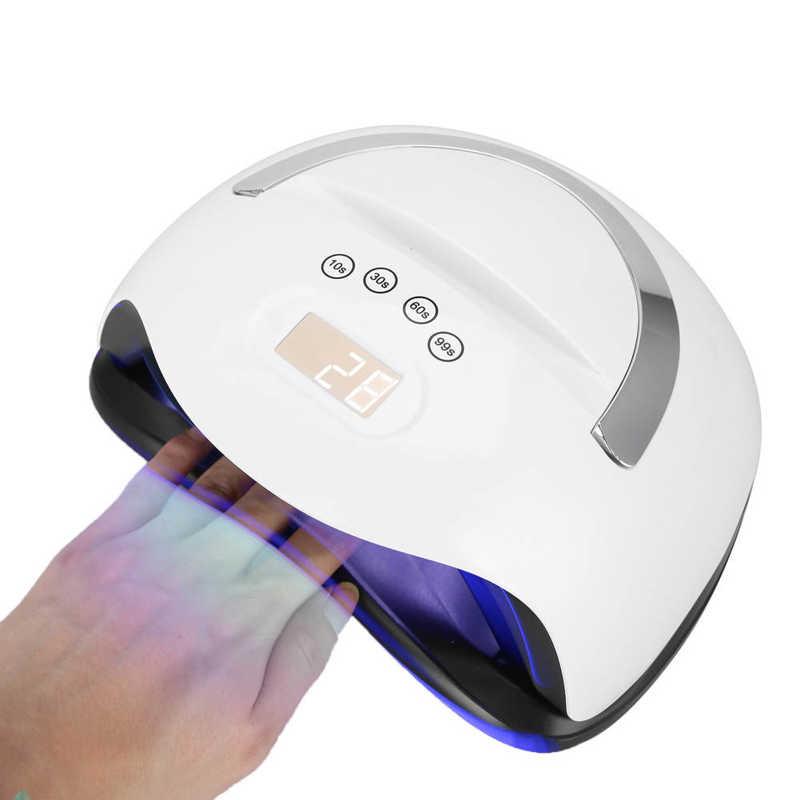 

168W UV LED Nail Lamp with 36Pcs Leds For Manicure Gel Nail Dryer Drying Polish Lamp 10/30/60/99s Auto Sensor Manicure Tool, As pic