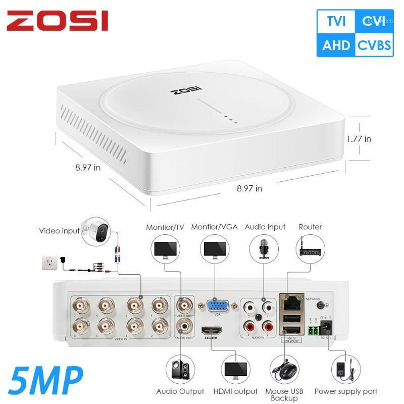 

ZOSI 5MP 8 Channel 2560x1920 Security Video Camera System Surveillance DVR Without Hard Disk1