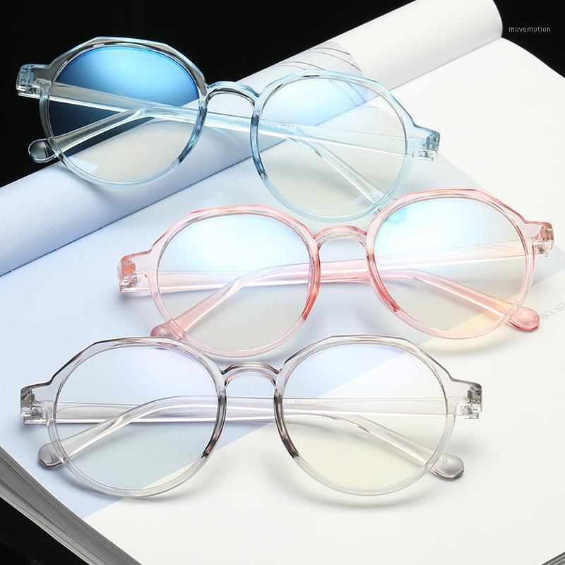 

2020 new High Quality TR Frame Fashion Glasses Women Eyeglasses frame Vintage Round Clear Lens Glasses sexy woman fashion1