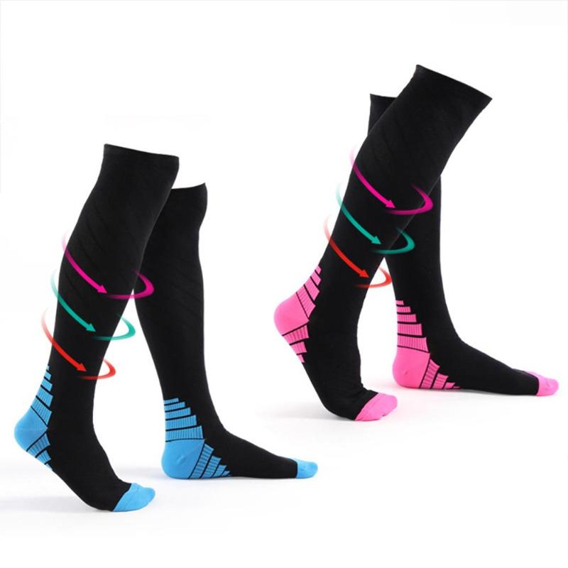 

Compression Socks Nylon Nursing Stockings Specializes Outdoor Cycling Fast-drying Breathable Unisex Adult Sports Socks, Red