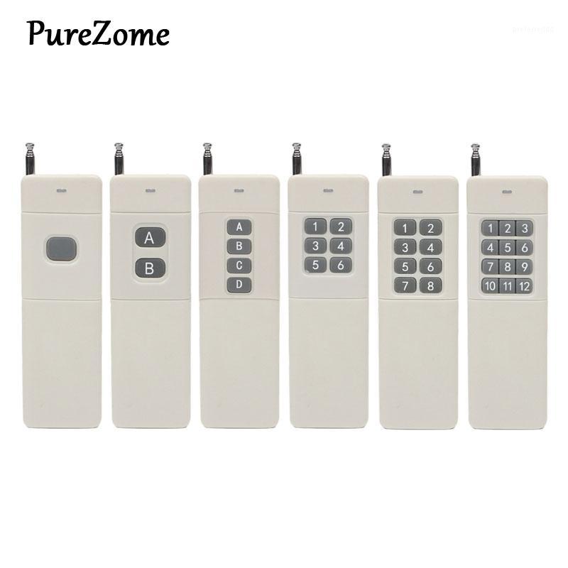

3000m Long Range High Power 1/2/4/6/8/12CH RF Remote Control Transmitter 433 MHz1