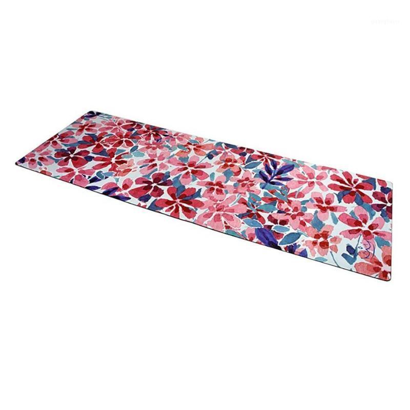 

New Health Quick drying 183cm Yoga Mat Suede Non-slip Natural Rubber Exercise Gym Fitness Sport Pilates Mat Esterilla Yoga1, Red