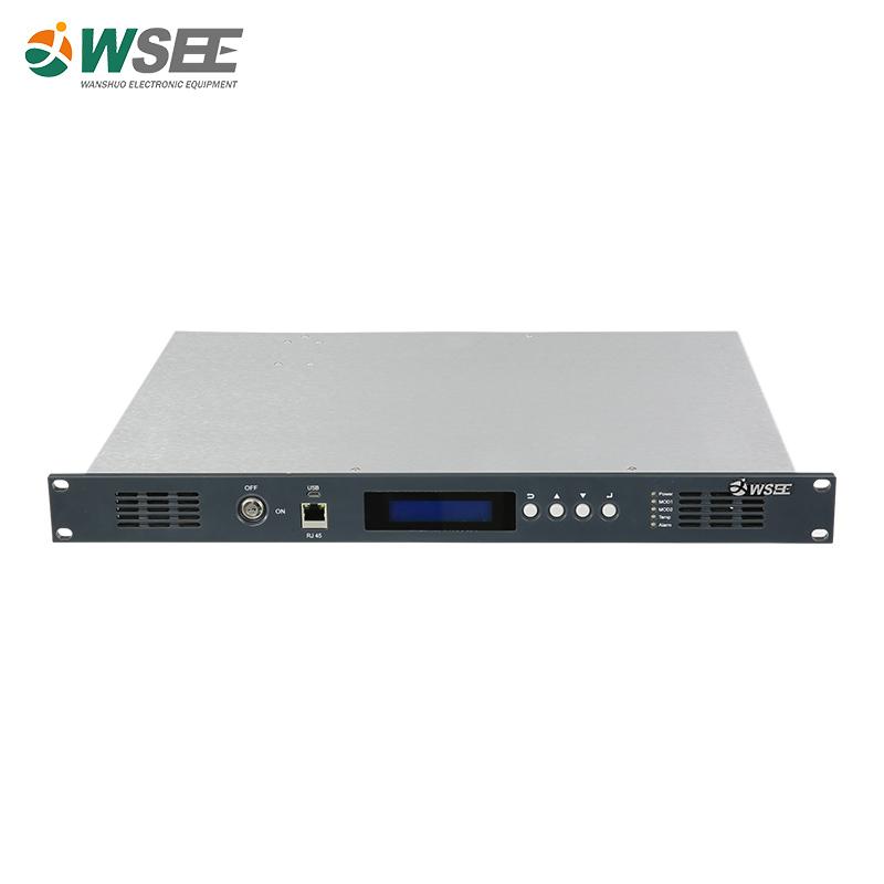 

CATV optical fiber transmitter 1550nm 25km 3dbm dual power supply