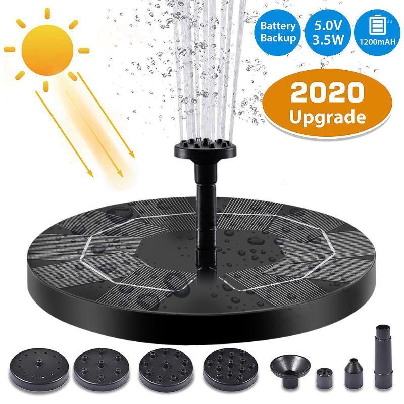 

Solar Fountain Pump Floating Solar Panel Water Pump Fountain Kit With Rechargeable Battery For Outdoor Garden Pond Swimming Pool1, 5v 3.5w