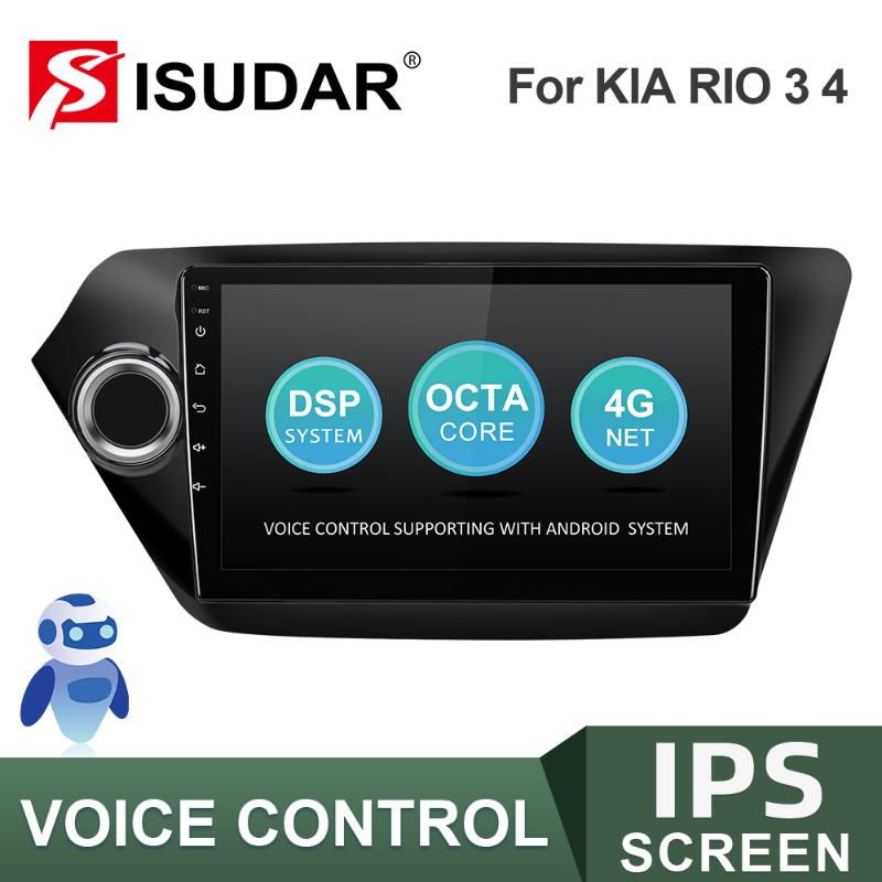 

ISUDAR V57S Car Radio For KIA/RIO 3 K2 2011-2021 Android Autoradio Multimedia GPS DVR FM Camera 2GB ROM 32GB USB IPS No 2din car dvd