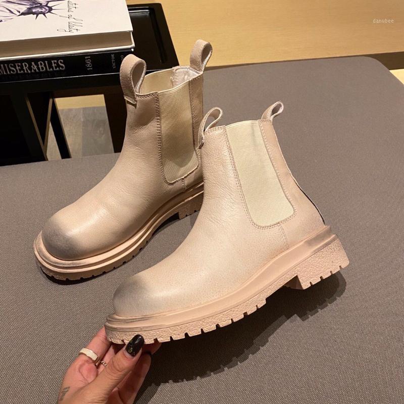 

DOYUTIG Winter Design Women Real Sheepskin Boots With Cashmere Lining Fashion Female Shoes High Quality Lady Shoes A0021, White