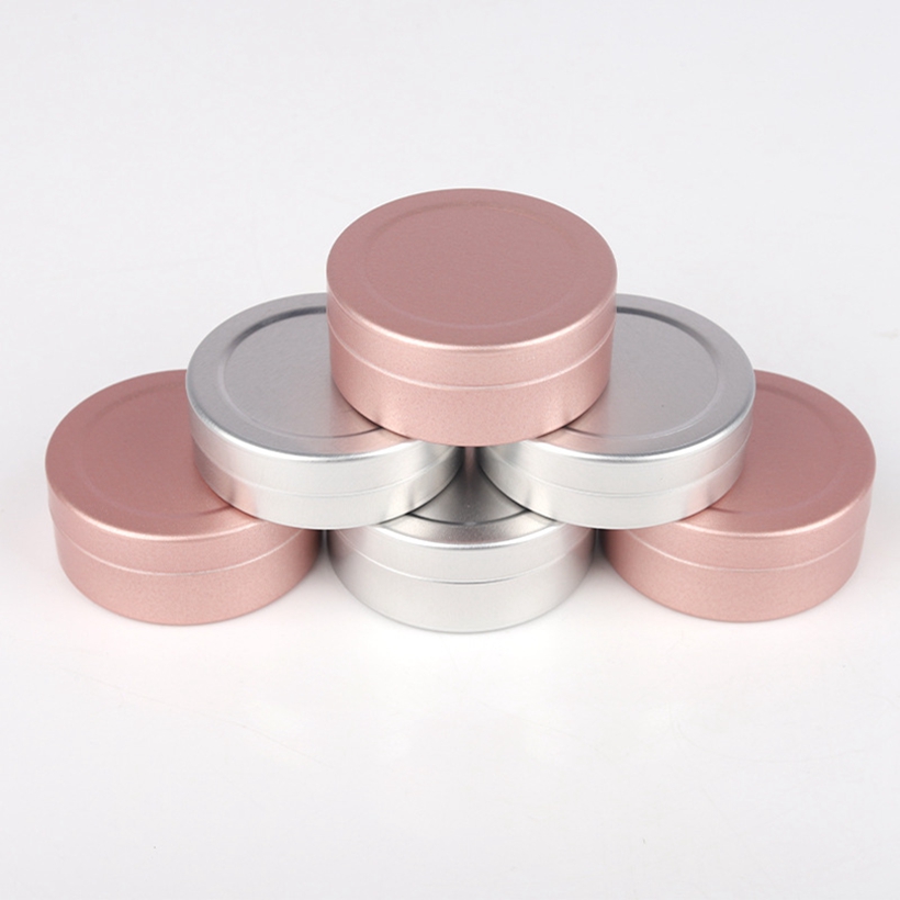 

20g Aluminum Jar Box Container Cosmetics Packing Bottle Eye Shadow Ointment Pill Box Portable 2Colors HHA1707