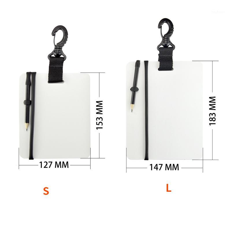 

Underwater Writing Slate Diving Wordpad Gear Board with Swivel Clip and Pencil for Water Sports Diving Swimming writing board1
