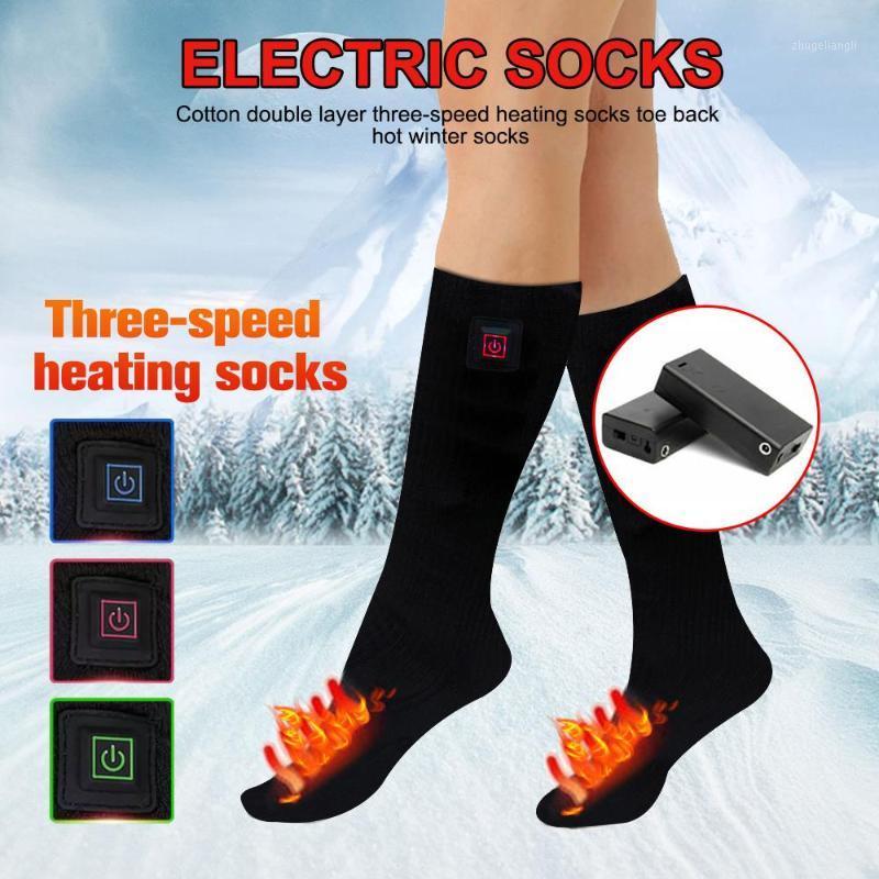 

3 Gears Breathable Multifunctional Heated Socks Without Battery Foot Wear Guard Brace Warming Protective Gear Feet Warmer Heater1, Type b
