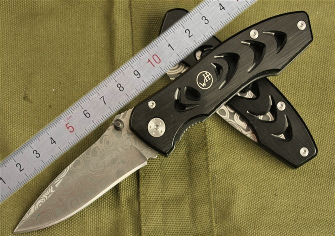 

William Henry F23 classic Folding knife tactical survival 440C blade Aluminum handle outdoor camping hunting EDC tools