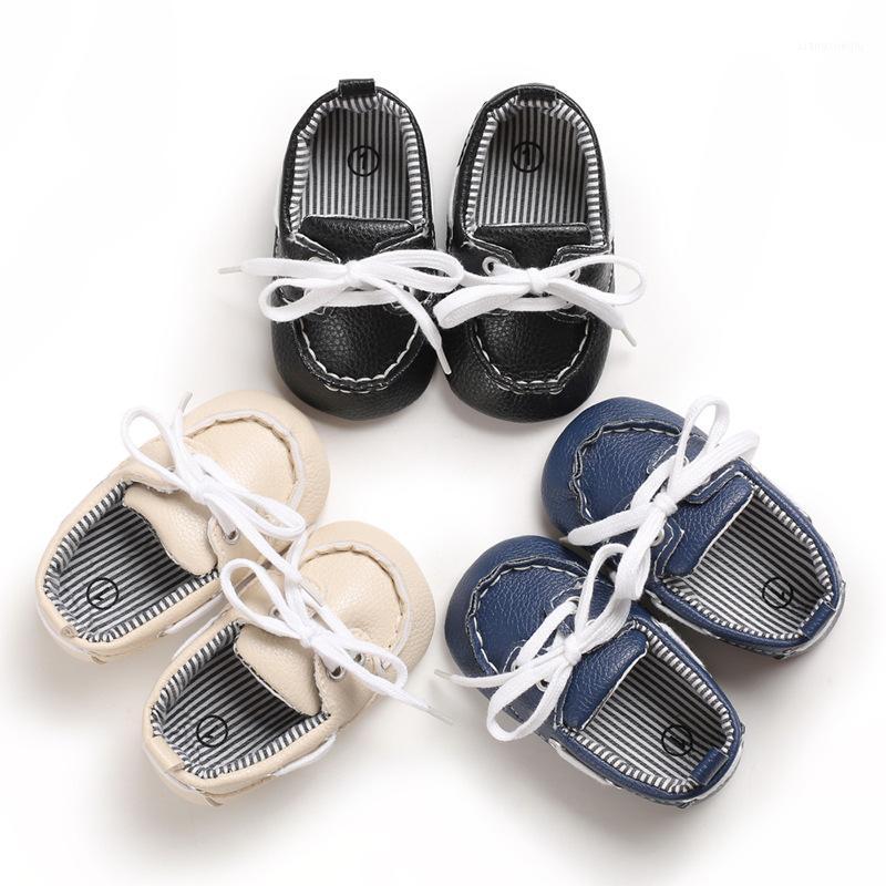 

Spring Autumn -18M Newborn Baby PU Leather Shoes Toddler Kids Soft Sole Firstwalkers Warm Solid Baby Boys Girls Prewalker Shoes1