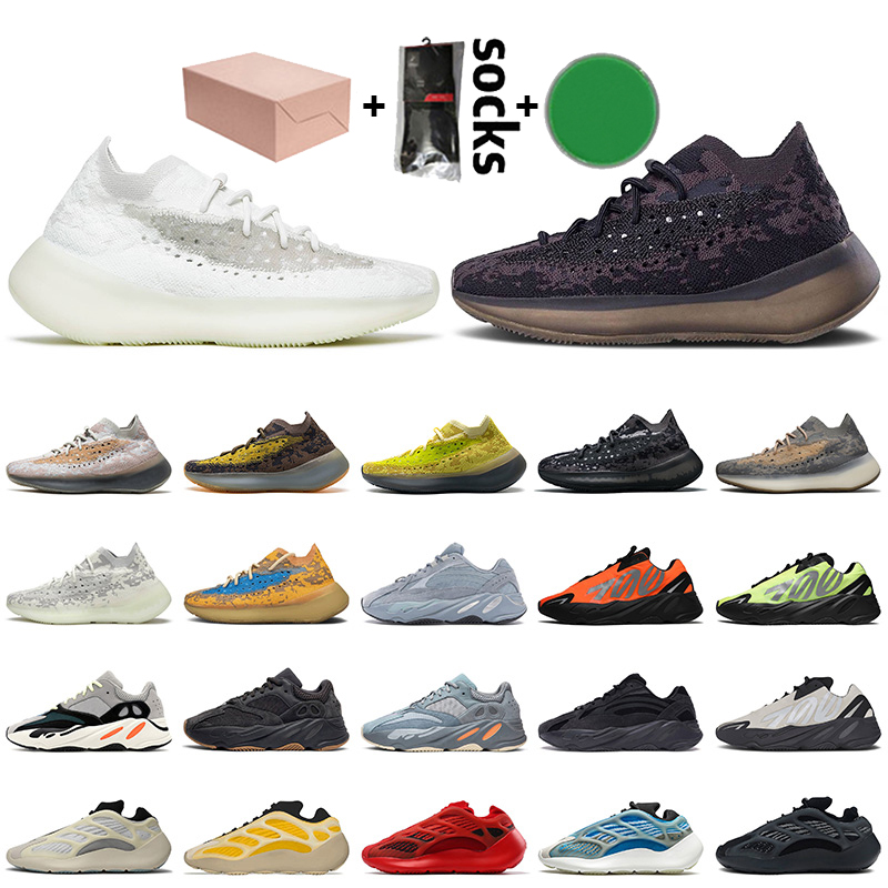 

2020 New With Box Kanye West 380 Running Shoes Womens Mens Calcite Glow Onyx 700 v3 Azael Azareth Static Vanta Designer Trainers Sneakers, A34 phosphor 36-45
