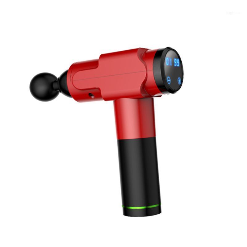 

Fascia Massager Deep Small Muscle Relaxor Electric Vibration Therapy Sports Fitness Massager Muscle Equipment EM06 Red (1