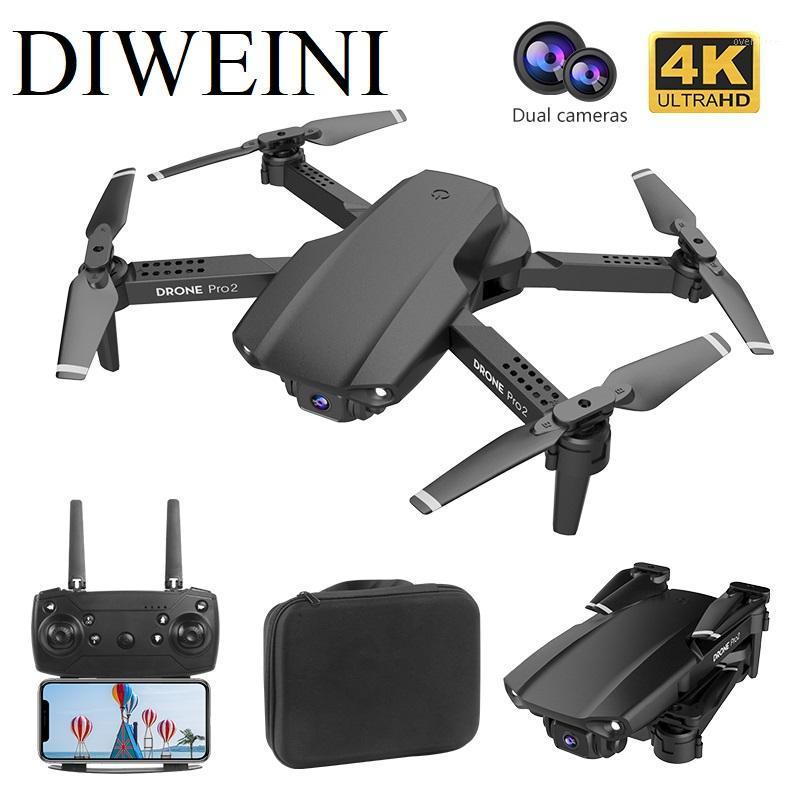 

Drone HD Dual Camera Foldable Drone Wifi FPV 1080p 4K Real-time Transmission 50 times Focus RC Quadcopter1