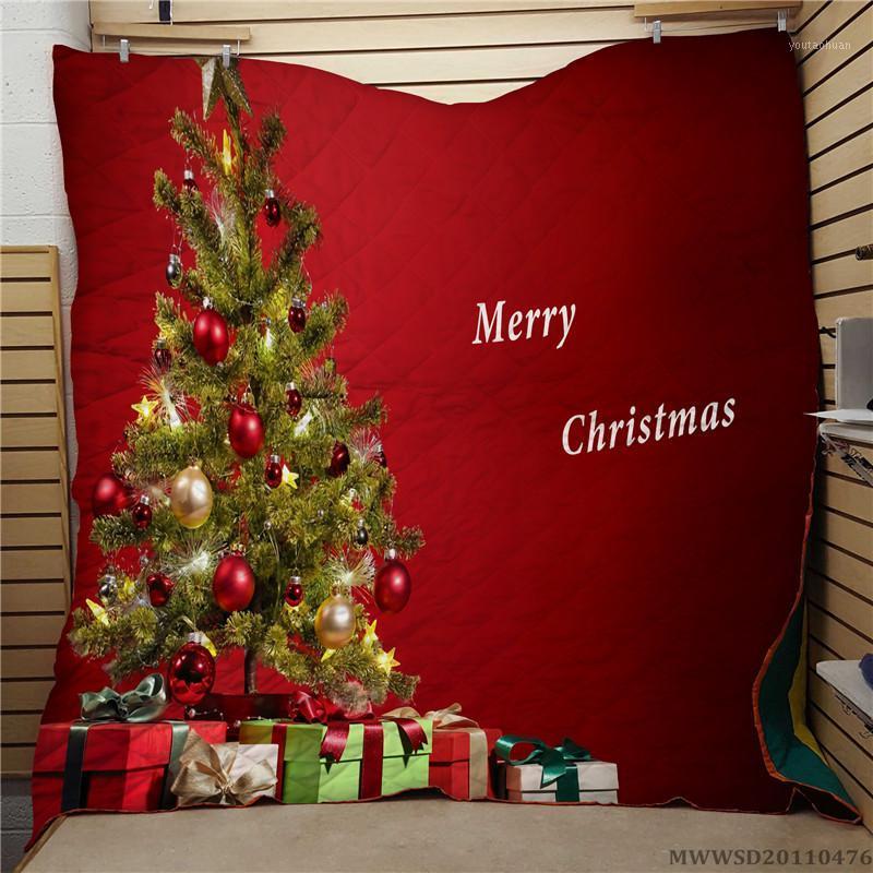 

Merry Christmas Unique Quilt Super Soft Breathable Bed Gift For Kids Children Bedroom Decoration1