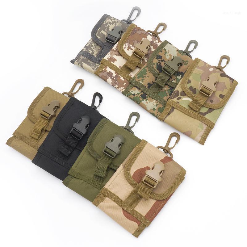

MOLLE System Storage Bag Tactical Accessory Bag Climbing Bags Drawstring Pouch Phone for Army Travel Hiking Hunting Fishing1, Khaki