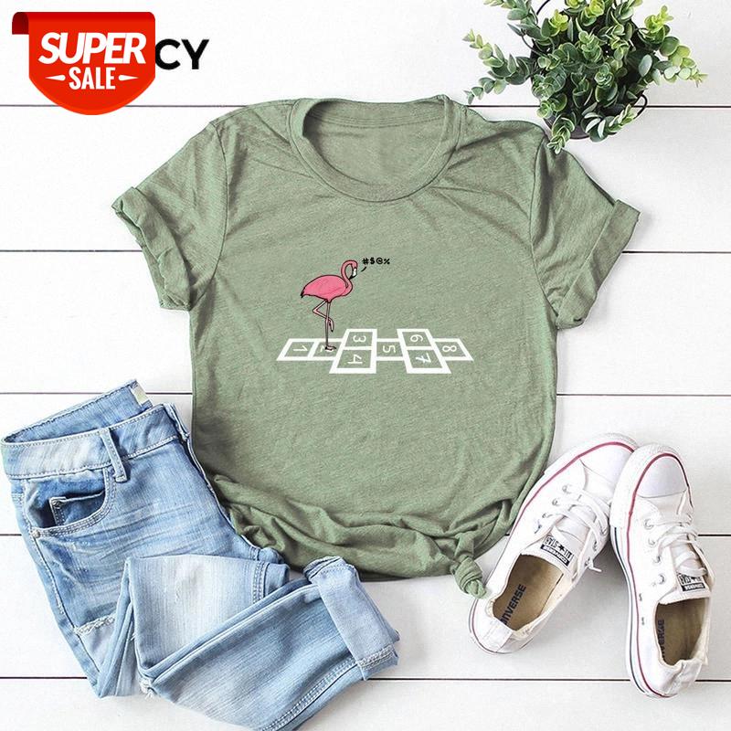 

JFUNCY Women Tshirt Crane Bird Play Game 2021 Summer Female Short Sleeve Harajuku Shirts Femme Tops Plus Size Graphic Tees #n26S, White