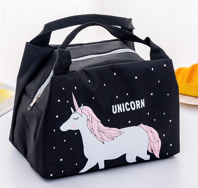 

Thermal Waterproof Insulated Lunch Portable Carry Tote Picnic Storage Bag Cartoon Animal Cute Storage Bags