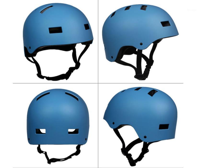 

Motorcycle Helmets skate helmet head turn hip-hop bboy helmet skateboard EU CE EN 1078 certified helmet1, Blues